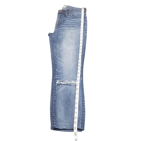 Madewell High Riser Skinny Distressed Jeans Sz 27 - Picture 11 of 14